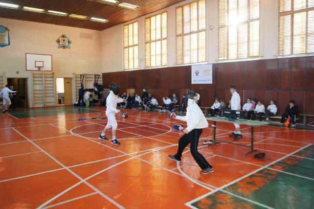 Первенство по фехтованию 