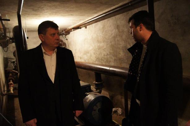 ход ремонтных работ районного Дома культуры