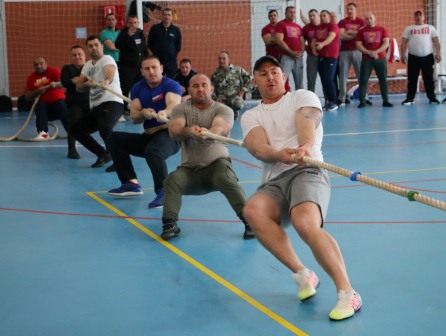 В Тбилисском районе прошли соревнования по перетягиванию каната Спартакиады трудящихся Краснодарского края