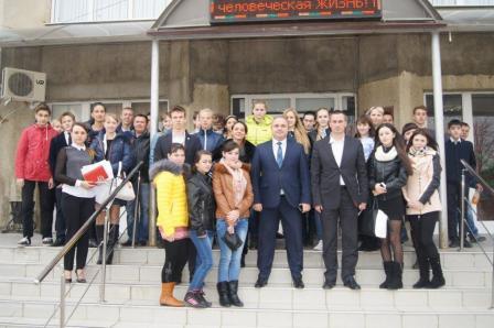 Руководитель департамента молодежной политики края посетил Тбилисский район