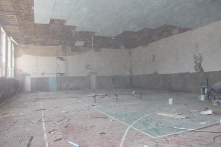 В Северокубанском Доме культуры ремонтируют актовый и спортивный залы