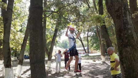 Семья из Тбилисского района стала победителем краевого турслета приемных семей