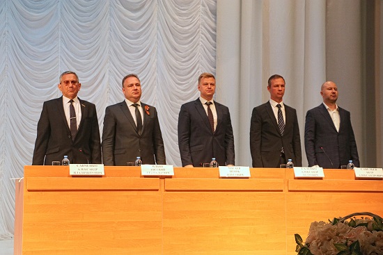 В Тбилисском районе состоялась инаугурация главы