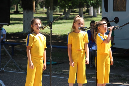 В Тбилисской прошел спортивный праздник для детей