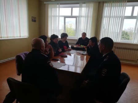 Заседание территориальной комиссии по профилактике правонарушений