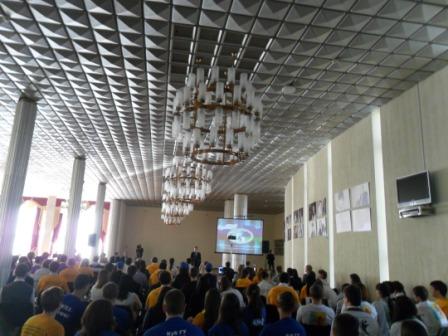 На заседании клуба