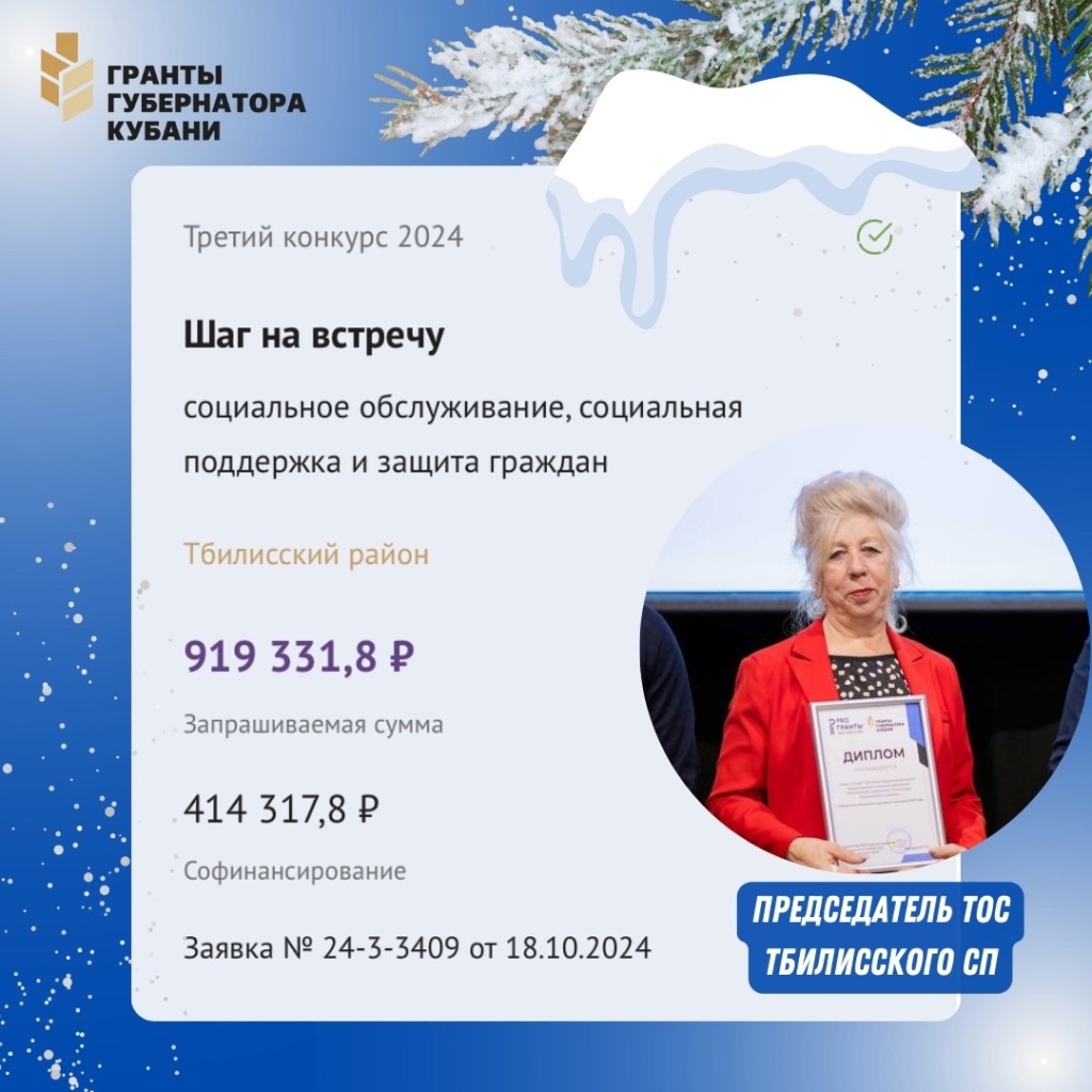 Более 3,8 млн рублей привлечено в Тбилисский район