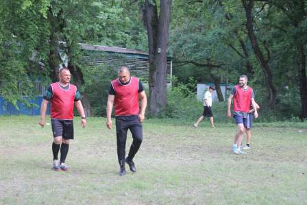 В «Ласточке» прошел футбольный матч