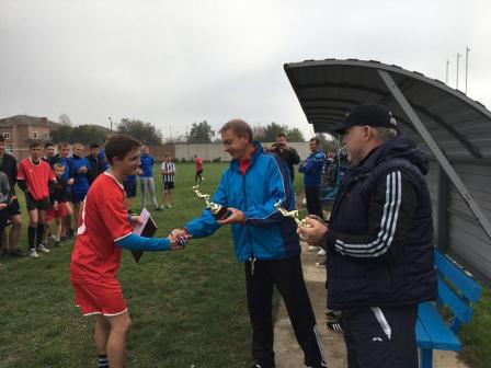 В Тбилисском районе завершился футбольный сезон