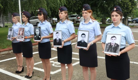 В Тбилисском районе почтили память сотрудников Отдела МВД, погибших при выполнении служебного долга