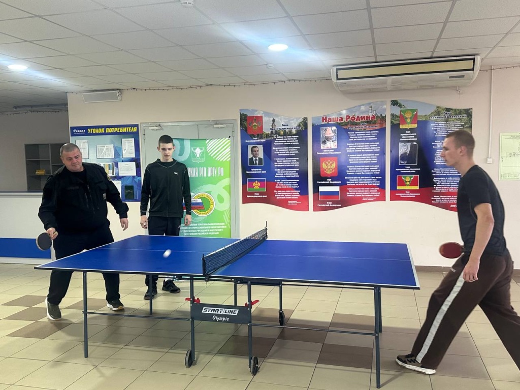 Профсоюз выбирает настольный теннис!