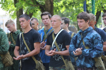 В Тбилисском районе прошла военно-патриотическая игра «Марш Бросок»