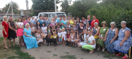 В Нововладимировской на улице Казачьей прошел семейный праздник