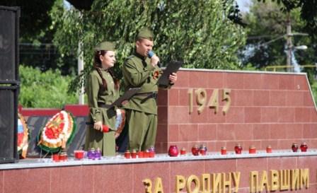 Энергетики почтили минутой молчания в Усть-Лабинске героев войны