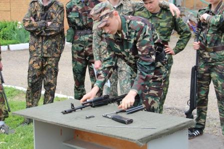 У школьников района прошло занятие по огневой подготовке