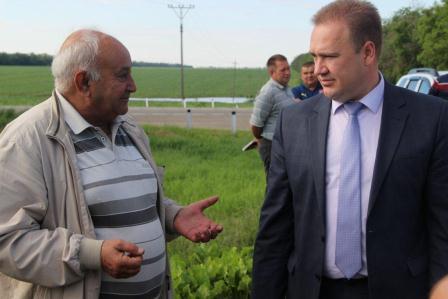 Глава Тбилисского района провел смотр культуры земледелия