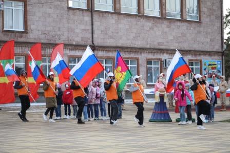 В Тбилисском районе отмечают годовщину воссоединения Крыма с Россией