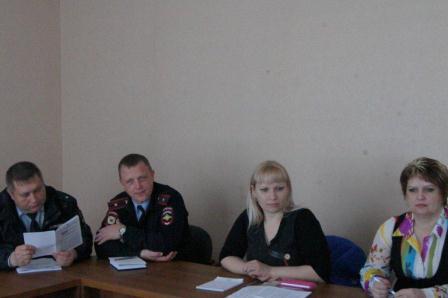 Cовещание с секретарями Советов профилактики и Штабов по охране общественного порядка