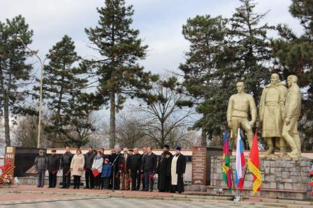 Тбилисцы почтили память погибших в Чеченской Республике