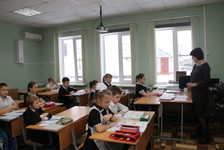 В школе № 1 отремонтировали семь кабинетов