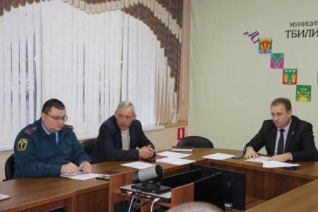 Евгений Ильин встретился с представителями силовых структур района