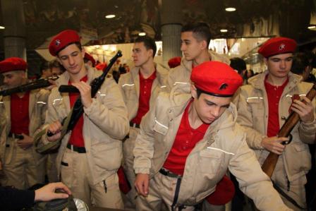 Тбилисские юнармейцы приняли участие в слете «Юнармии»