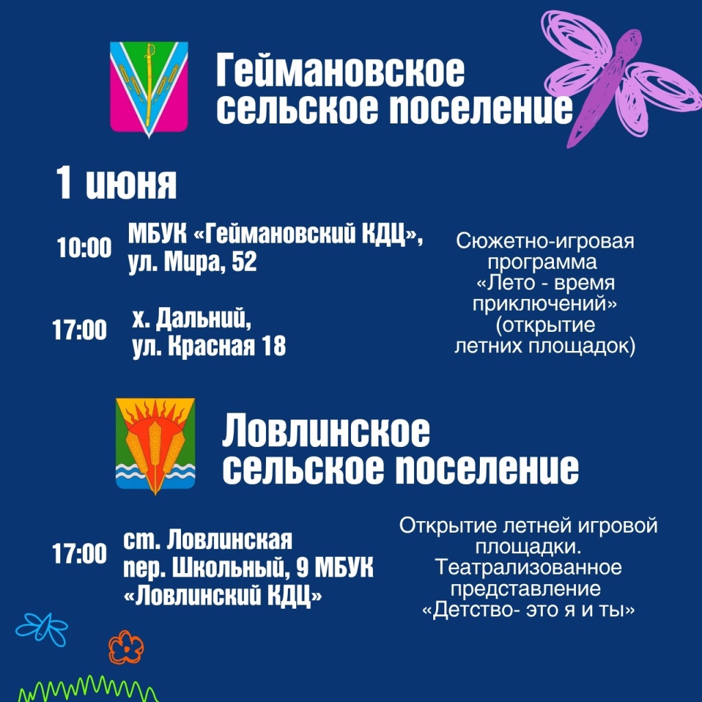 1 июня - Международный День защиты детей! 