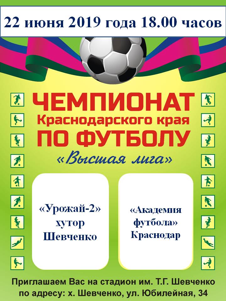 Чемпионат по футболу