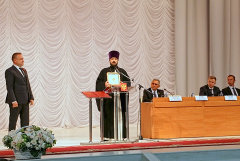 В Тбилисском районе состоялась инаугурация главы