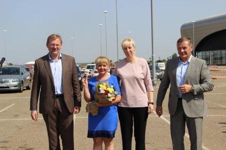 Тбилисский район получил третий школьный автобус за год