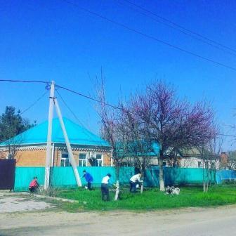 В преддверии Пасхи в районе прошел еще один субботник