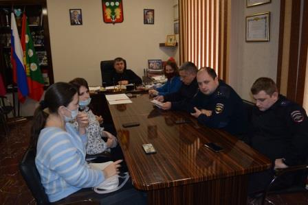 Заседание территориальной комиссии по профилактике правонарушений