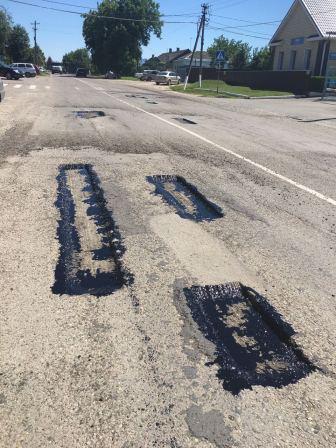 В Тбилисской ямочный ремонт дорог выполнен на улицах Новой и Кубанской 