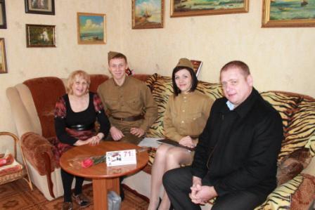 Тбилисская молодежь посетила блокадников