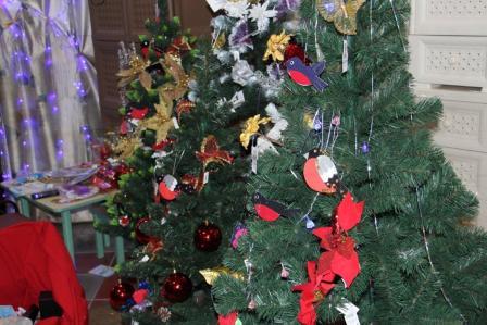 Акция «Елки желаний» проходит в Тбилисском районе