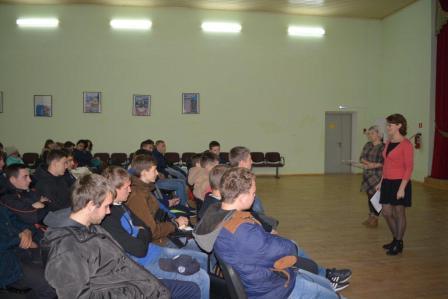 Ванновской молодежи рассказали о вреде табакокурения