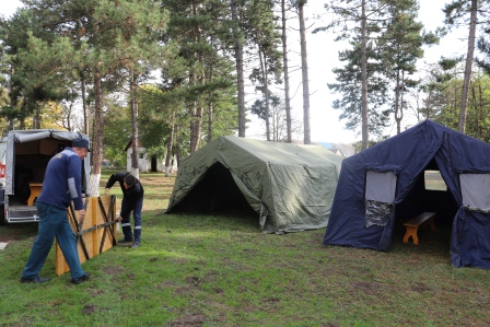 В Тбилисском районе прошла штабная тренировка по гражданской обороне