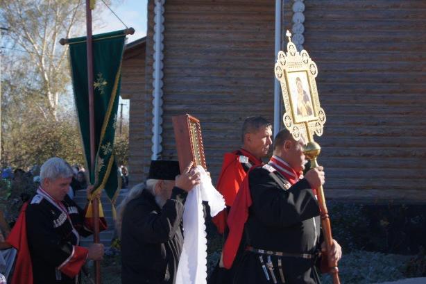 В храме села Ванновского отметили престольный праздник