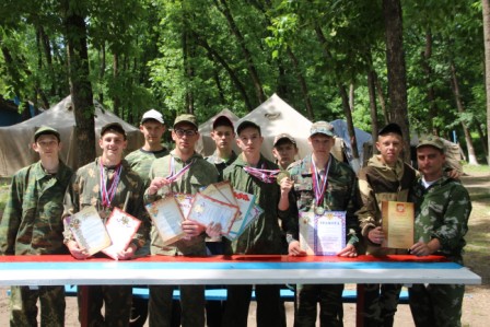 В Тбилисском районе завершились учебные сборы