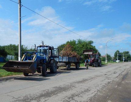 В Тбилисской продолжают наводить порядок