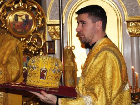 В храме Андрея Первозванного литургию провел Преосвященнейший Стефан, епископ Тихорецкий и Кореновский 