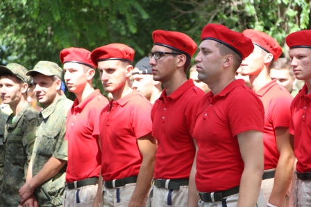 В Тбилисском районе прошла военно-патриотическая игра «Марш Бросок»