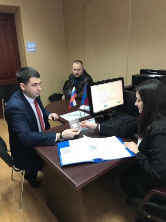 В Тбилисской открылся пункт приема заявлений избирателей