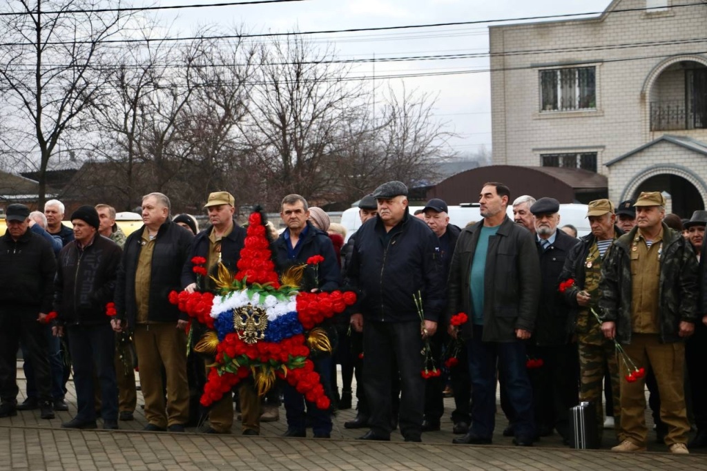 В Тбилисском районе почтили память воинов, погибших в Афганистане