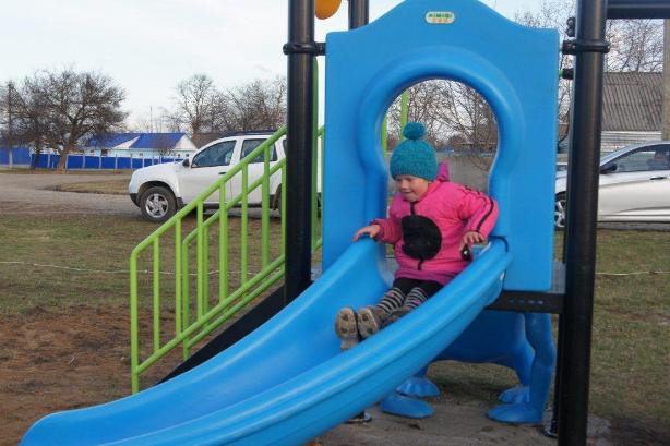 открытие концертной площадки и детского городка