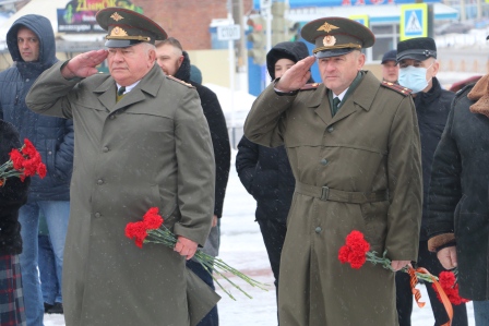 В Тбилисском районе почтили память защитников Отечества