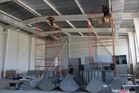 В тбилисском спорткомплексе идут работы полным ходом