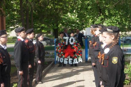 открытие отреставрированного памятника