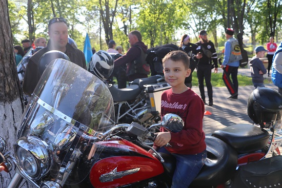 В Тбилисском районе прошел епархиальный мотопробег