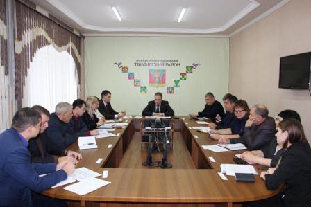 Планерка главы района прошла в новом формате